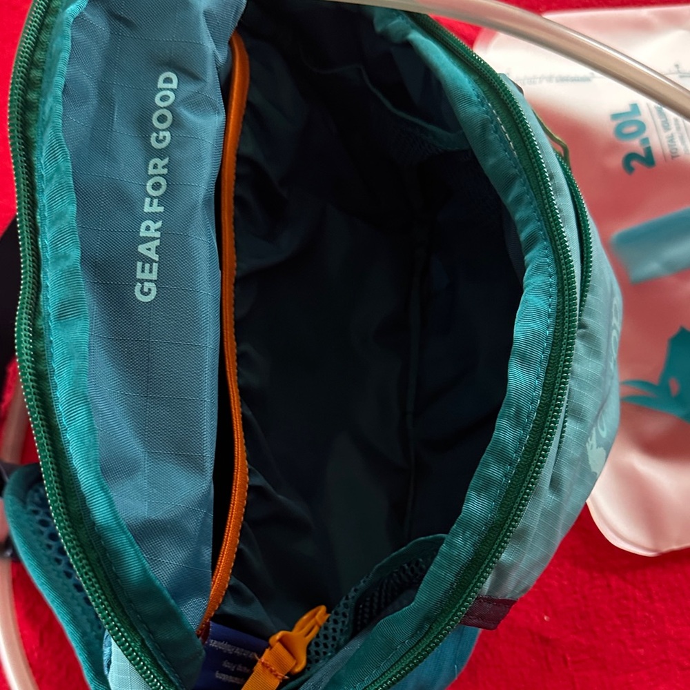 Cotopaxi Lagos Hydration Belt Bag Blue NWOT - Picture 5 of 12